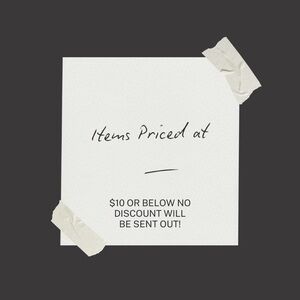 Sale - $10 & Under On Select Items